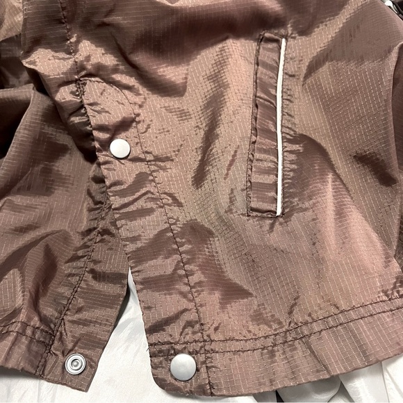 G-III Sports Carl Banks Mens Quarter Zip Hooded Windbreaker Jacket Large Cowboy - Picture 12 of 12